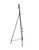 Mediterranean Vintage 54” Wrought Iron Floor Easel With Scrollwork, Black Finish For Sale - Image 3 of 12