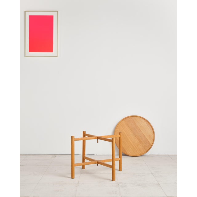 1970s AT35 / PP35 Tray Coffee Table in Oak by Hans J. Wegner for PP Møbler, 1970s For Sale - Image 5 of 18