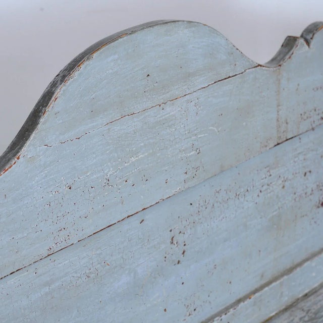 1900 - 1909 Antique Hungarian Pine Bench, 1900 For Sale - Image 5 of 14