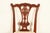 Baker Furniture Style Chippendale Carved Mahogany Dining Chairs, Set of Six For Sale In South Bend - Image 6 of 13