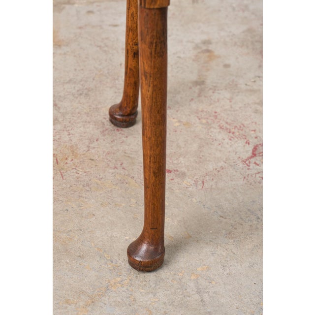 18th Century Georgian Period Oak Lowboy For Sale - Image 12 of 15