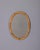 Vintage Oval Wall Mirror in Bamboo, Italy, 1960s For Sale - Image 11 of 11