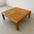 Vintage 1970s Pencil Reed Rattan Coffee Table Square Mid Century Modern For Sale - Image 9 of 10
