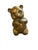 Brass MCM Brass Panda Statue Figurine For Sale - Image 8 of 17