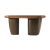 Brown Small Modern Coffee Table For Sale - Image 8 of 8