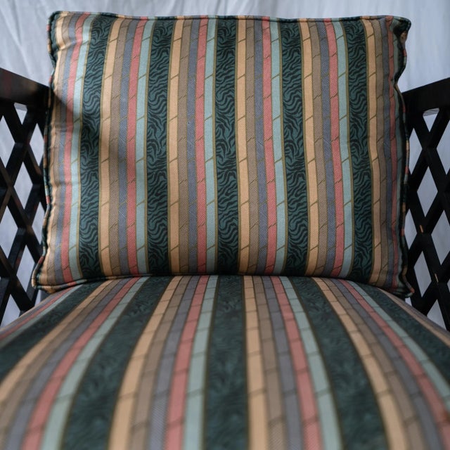 Pair of 1950s Art Deco Mid-Century Modern Style Chairs For Sale In New York - Image 6 of 7