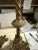 Bronze Lamps on Candlestick, Set of 2 For Sale - Image 3 of 8