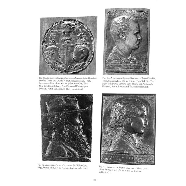 "Augustus Saint-Gaudens Master Sculptor" 1985 Greenthal, Kathryn For Sale - Image 10 of 11