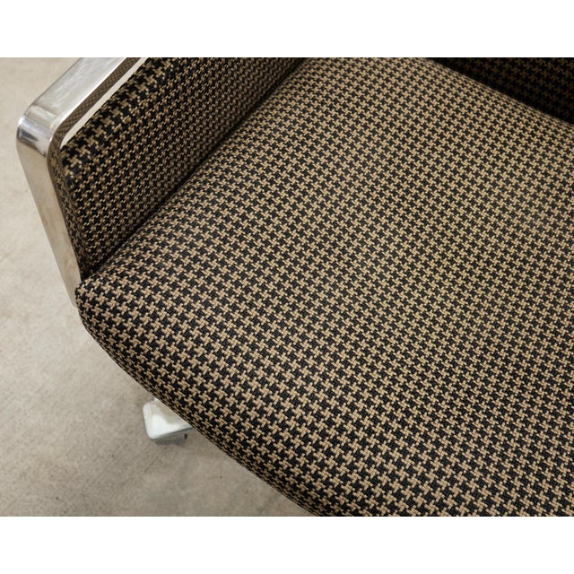 Army Green Bert England Office Swivel Steel Desk Armchair for Stow Davis For Sale - Image 8 of 18