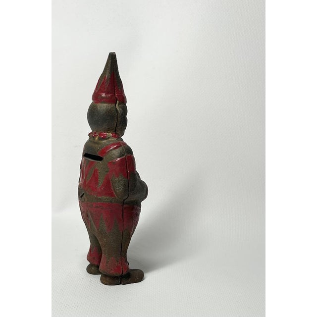 Gold Antique Cast Iron Money Box, 1890s For Sale - Image 8 of 18