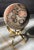 Safari Jasper Marble Stone Sphere on Brass Stand For Sale - Image 4 of 7