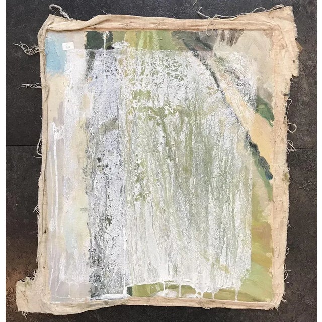 Isaac Charles Goetz, Le Chemin, 1950, Oil on Canvas For Sale - Image 6 of 7