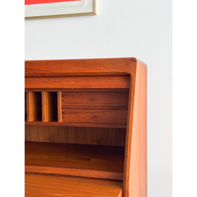 Mid-Century Modern Teak Secretary from Dyrlund, 1960s For Sale - Image 17 of 18