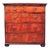 Small Early Georgian Figured Walnut Chest of Drawers For Sale