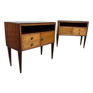 Bedside Tables by Paolo Buffa, 1950s, Set of 2 For Sale