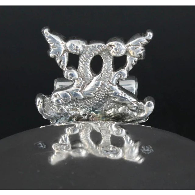 This is a wonderful antique silver charles ii lidded tankard with hall marks for london 1680, bearing the makers mark t.s...