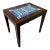 Vintage Danish Modern Style Accent Table With a Ceramic Inlay. For Sale