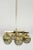 Brass and Glass Chandeliers by Hans-Agne Jakobsson for Hans-Agne Jakobsson AB Markaryd, 1960s, Set of 2 For Sale - Image 10 of 10
