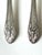 Art Deco 1930's Art Deco Style 1847 Rogers Bros Silver Plate Marquise Greyfurt / Fruit Spoons- Set of 4 For Sale - Image 3 of 5