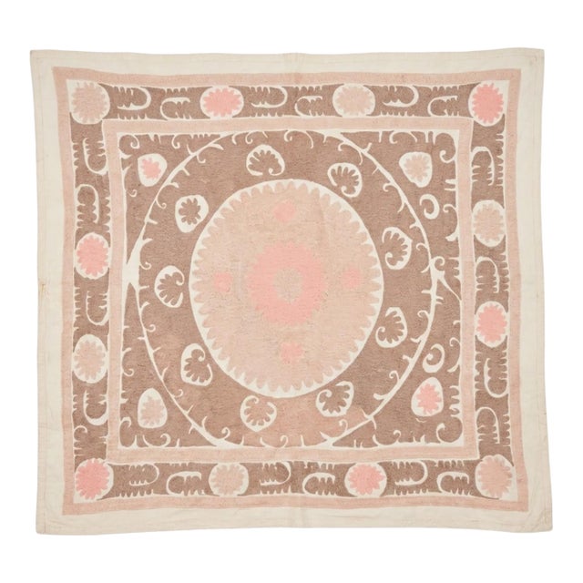 Central Asian Suzani Tablecloth For Sale