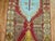 Mid 20th Century Red Field Anatolian Oushak Runner with Electric Blue and Gold Medallions - 3'4" x 10'6" For Sale - Image 4 of 6
