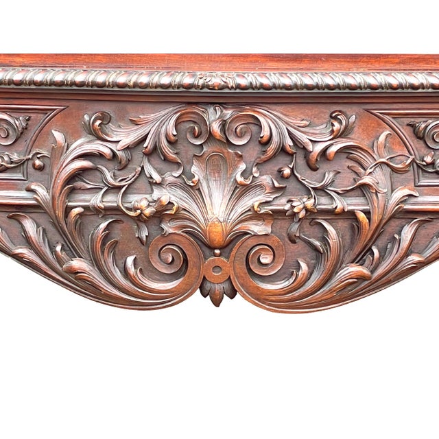 19th Century Mahogany Display Cabinet, 1880 For Sale - Image 9 of 15