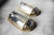 Mid-Century Modern Geometric Sconces in Brass, 1970s, Set of 2 For Sale - Image 6 of 11