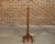 English Turn of the Century Oak Barley Twist Floor Lamp with Quadripod Base For Sale - Image 9 of 9