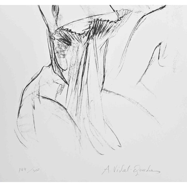 Lithograph on paper realized in 1960s. Hand signed and numbered in pencil. Edition of 300. Excellent condition. This piece...