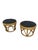 Pair of 1970s Vintage Rattan and Bamboo Round Ottoman Footstools For Sale - Image 14 of 18