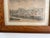 Wood Antique “Residence of Allen Krieg” Farm Print – Solid Wood Framed Americana Scene For Sale - Image 7 of 13