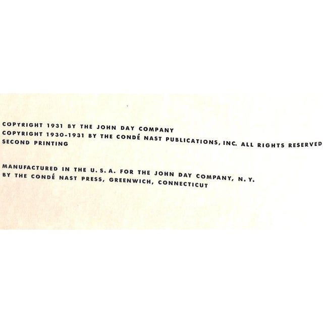 "The Vanity Fair Book" 1931 For Sale - Image 10 of 12