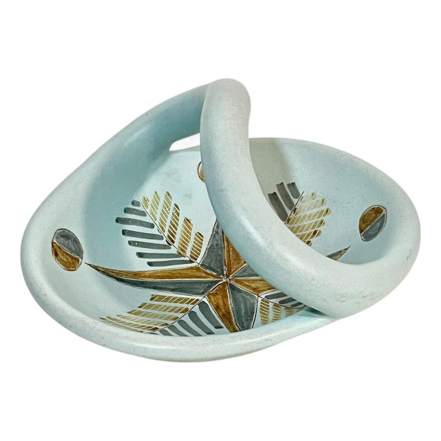 Mid-Century Modern Ceramic Catchall by Marcel Guillot for Vallauris, France For Sale