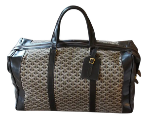 Large Goyard Boston Bag, Large Goyard Duffle Bag for Women and Men by Goyard, 1970s