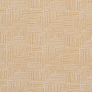 Schumacher x Johanna Ortiz Coco Hand Screen Print Fabric In Black For Sale