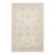 Modern Oushak Style Hand-Knotted Wool Area Rug in Neutral Beige & Soft Teal For Sale