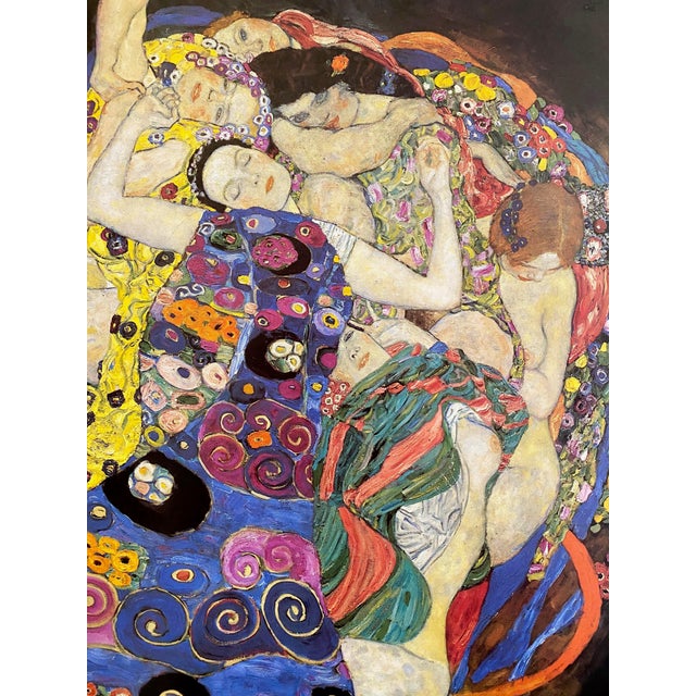 Gustav Klimt Vintage 1986 Lithograph Print Paris Museum
