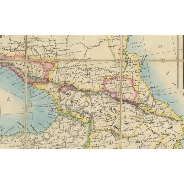 Wyld Map of Turkey in Asia, 1853 For Sale - Image 4 of 10