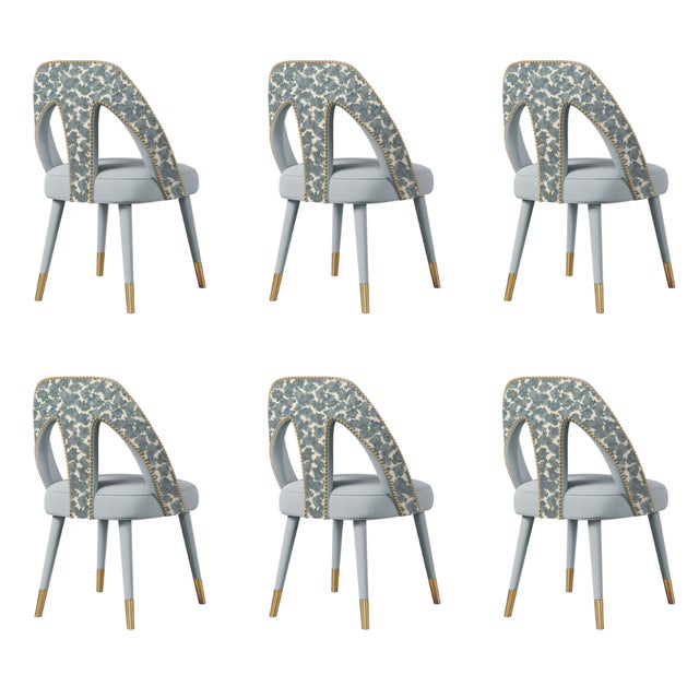Caron Dining Chairs by Ottiu, Set of 6 For Sale - Image 17 of 17