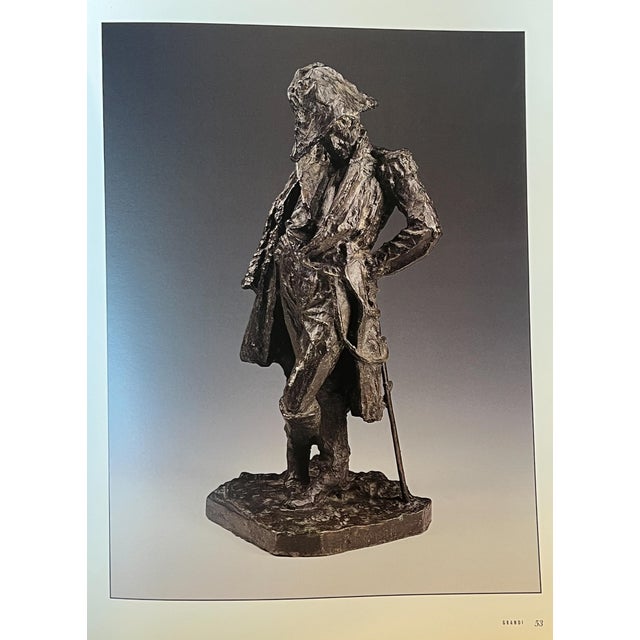 Italian Antique Bronze Sculpture of Marshall Ney by Giuseppe Grandi For Sale - Image 16 of 18