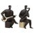 Ceramic Czechoslovakia Ceramic Figurines of Musicians, 1970s For Sale - Image 7 of 7