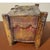 Superb old African box with geometric painted hand-carving. Carved on all sides. Authentic ceremonial box with wooden...