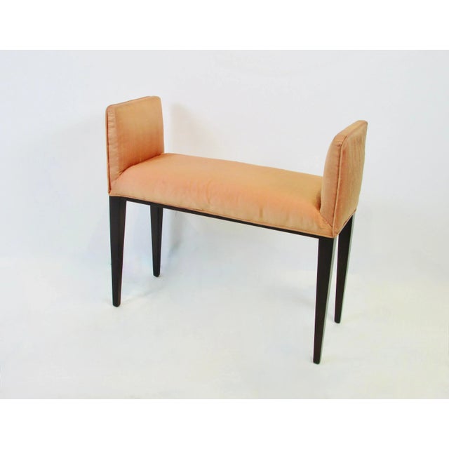 Brown Mid 20th Century Edward Wormley for Dunbar Bermuda Bench For Sale - Image 8 of 12
