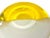 1960s White & Yellow 'Bipartite' Murano Glass Ashtray by Seguso For Sale - Image 10 of 11