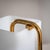 Transparent Single Wall Sconce in Opaline Glass and Brass by Stilnovo, Milan, Italy, 1950s For Sale - Image 8 of 8
