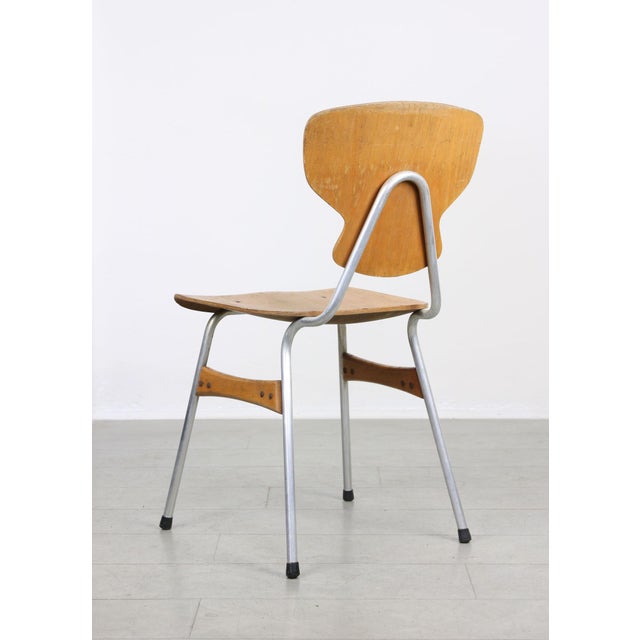 Brown Set of Mid-Century Plywood Desk Chairs by Niko Kralj for Stol Kamnik For Sale - Image 8 of 18