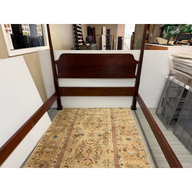 Queen Size Henkel-Harris Poster Bed Frame For Sale - Image 11 of 17