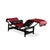 Bauhaus LC 4 Leather Chaise Lounge in Red by Le Corbusier for Cassina For Sale - Image 5 of 16