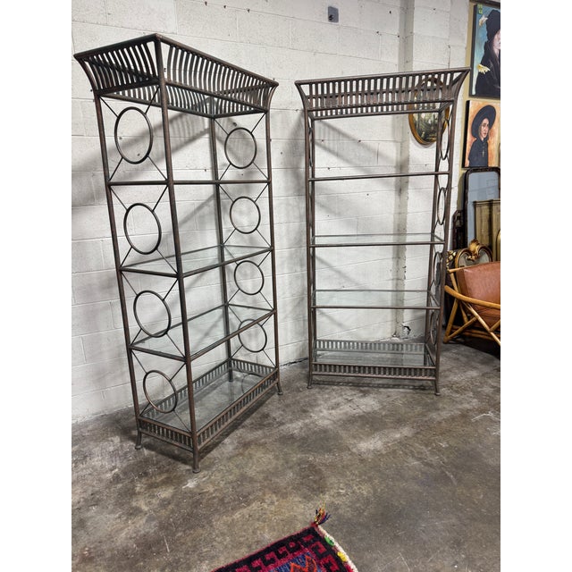 Maison Jansen Style Etageres - A Pair For Sale - Image 9 of 12