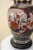 Elegant and richly detailed, this vintage Imari-style porcelain lamp features hand-painted florals in hues of navy, burnt...